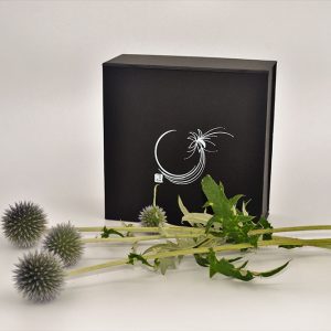 Gift set of 1 body scrub and 3 bath fizzies