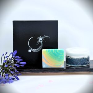 Set of 1 soap and 1 body scrub